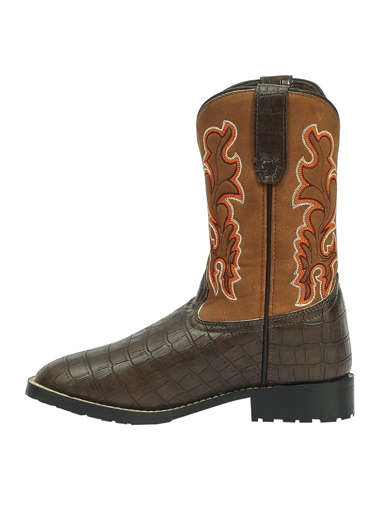 TuffRider Children's Grand Teton Square Toe Western Boot - Image 5