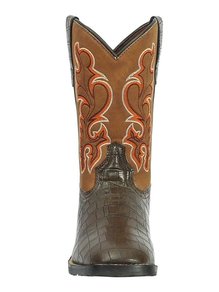 TuffRider Children's Grand Teton Square Toe Western Boot - Image 6
