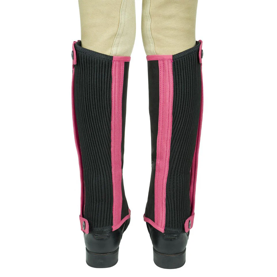 TuffRider Children's Keeneland Synthetic Half Chaps - Image 3
