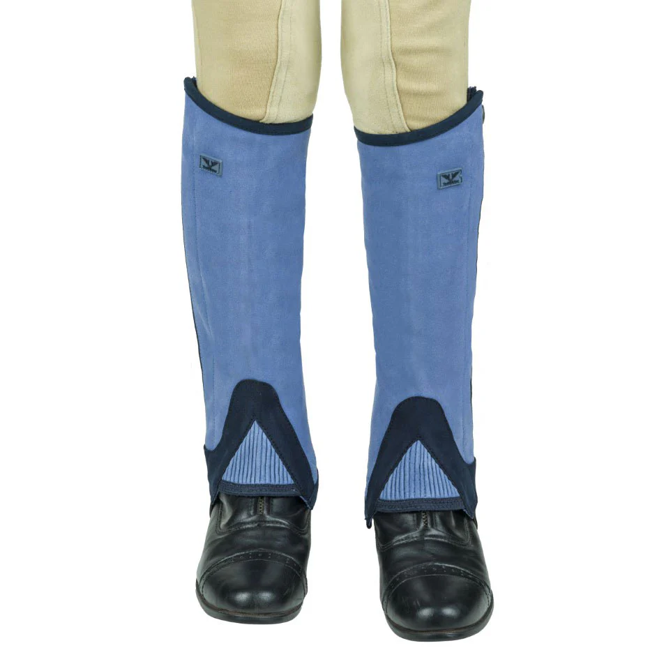 TuffRider Children's Keeneland Synthetic Half Chaps - Image 6