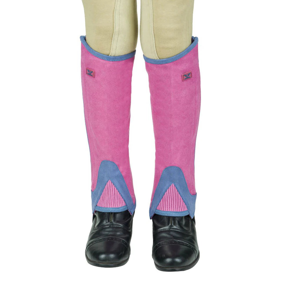 TuffRider Children's Keeneland Synthetic Half Chaps - Image 9