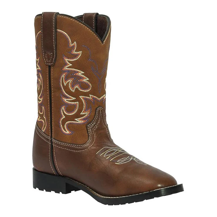 TuffRider Children's Kings Canyon Rounded Toe Western Boot - Image 2