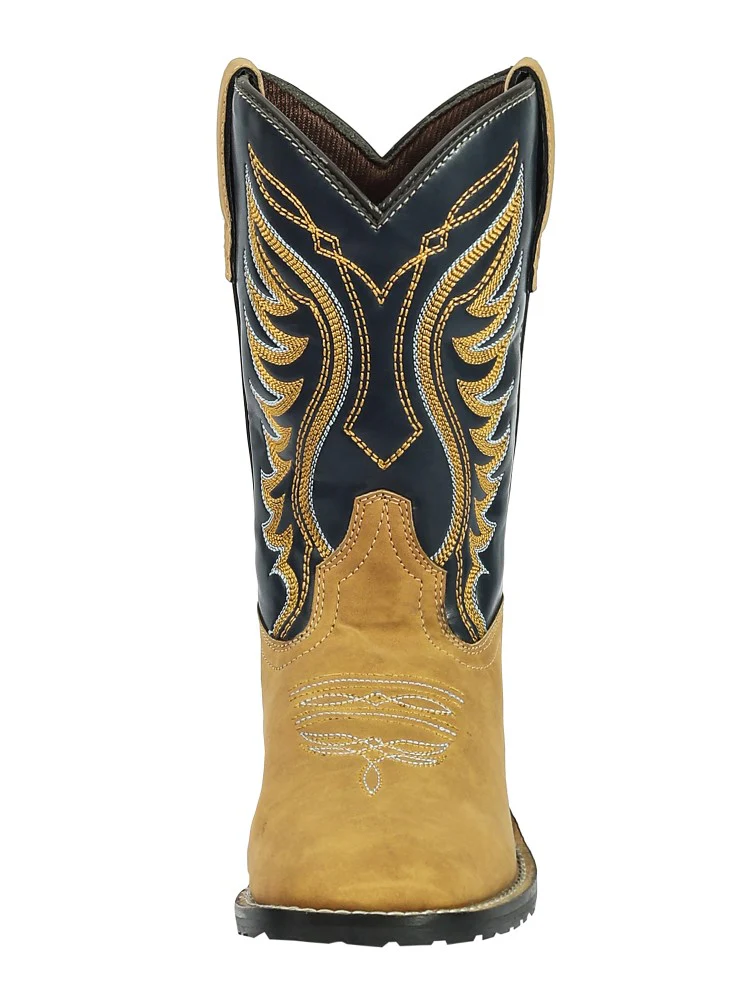 TuffRider Children's Lassen Rounded Toe Western Boot - Image 3
