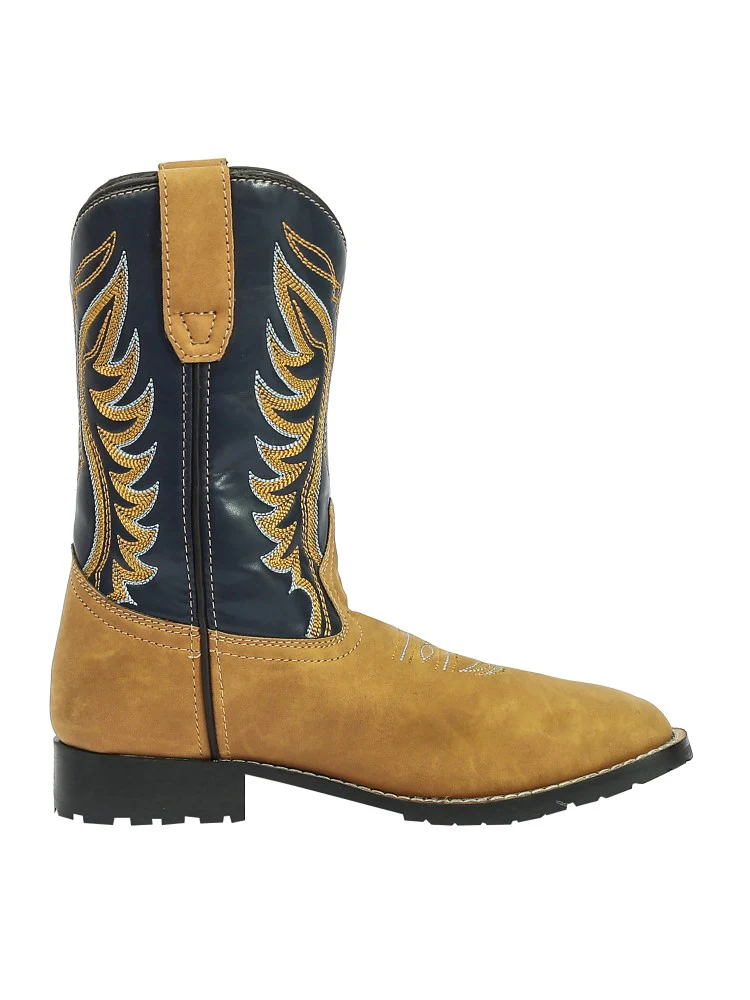 TuffRider Children's Lassen Rounded Toe Western Boot - Image 5