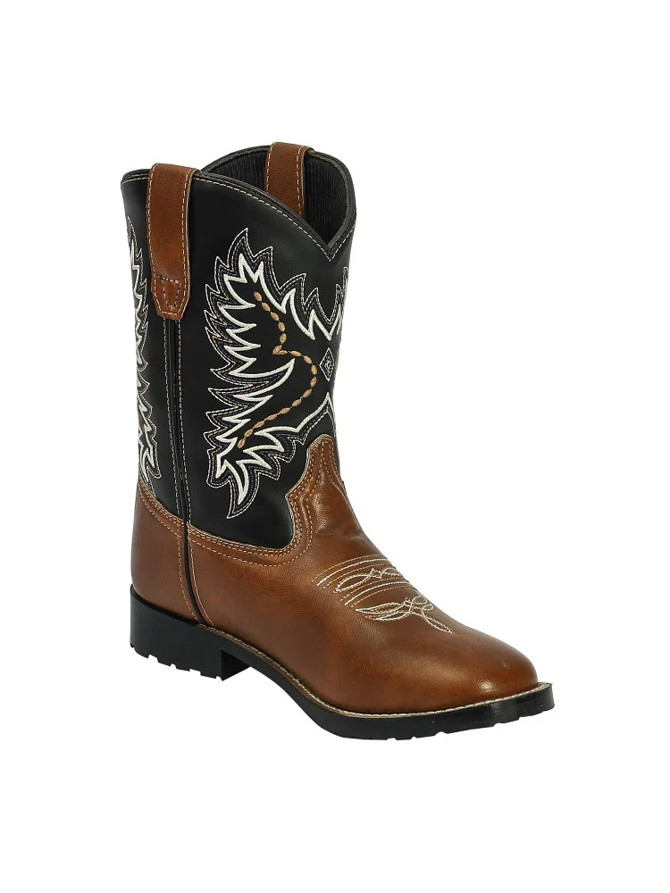TuffRider Children's Olympic Square Toe Western Boot - Image 2