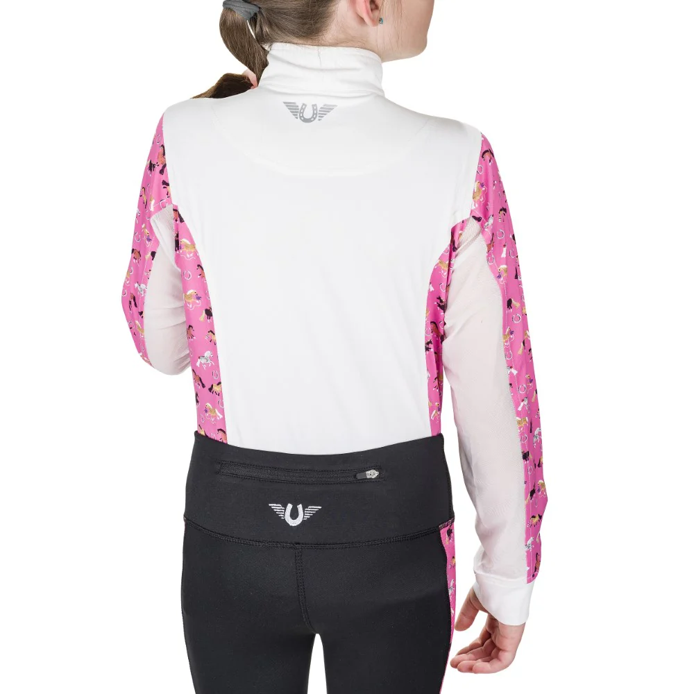 TuffRider Children's Puff Ponies Show Shirt - Image 2