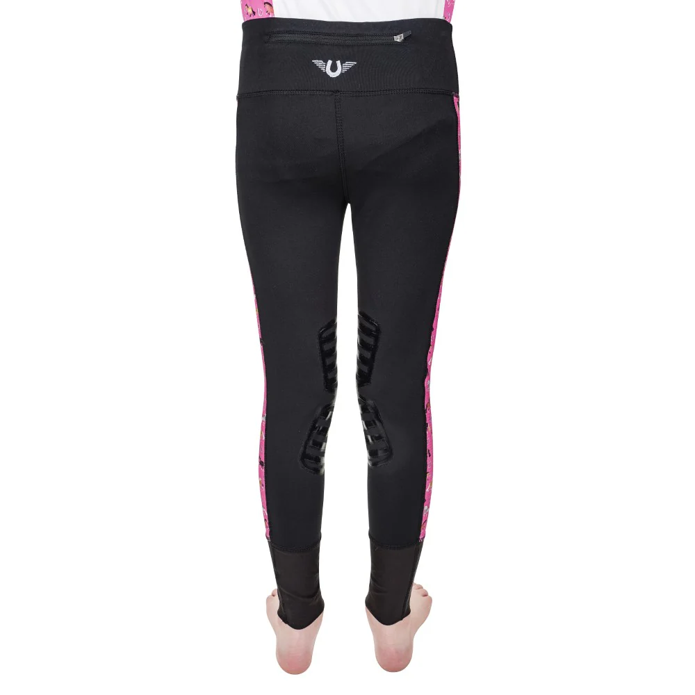TuffRider Children's Puff Ponies Tights - Image 6