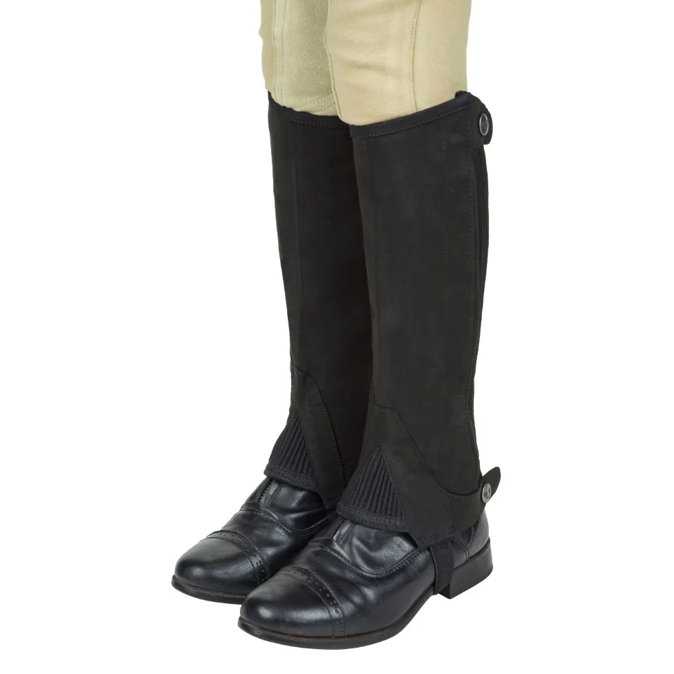 TuffRider Children's Saratoga Synthetic Half Chaps - Image 2