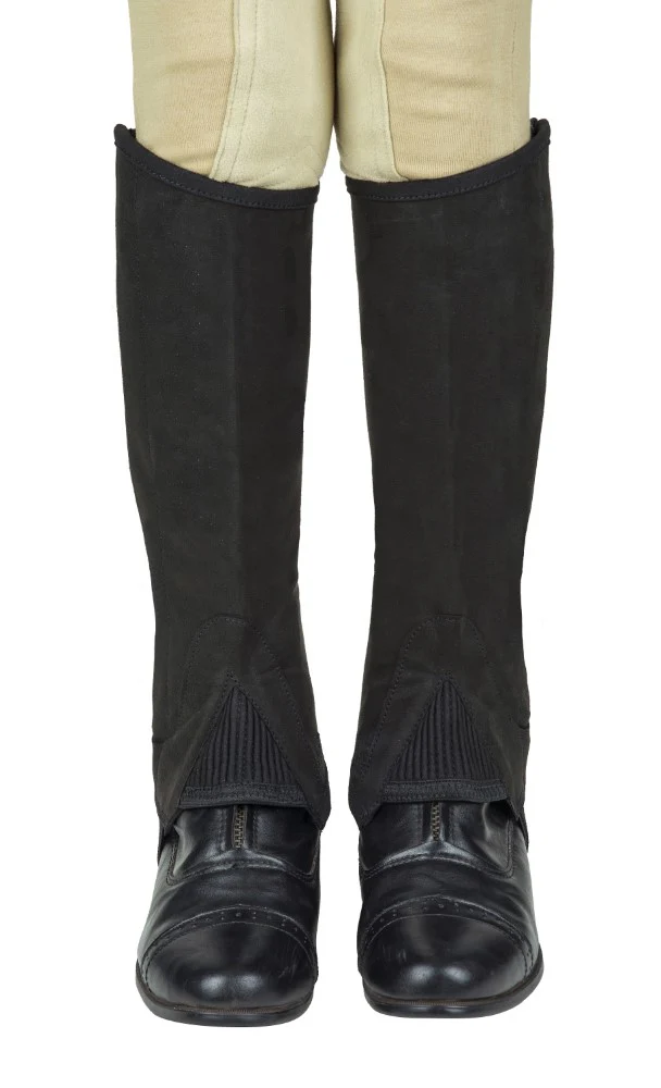TuffRider Children's Saratoga Synthetic Half Chaps - Image 3