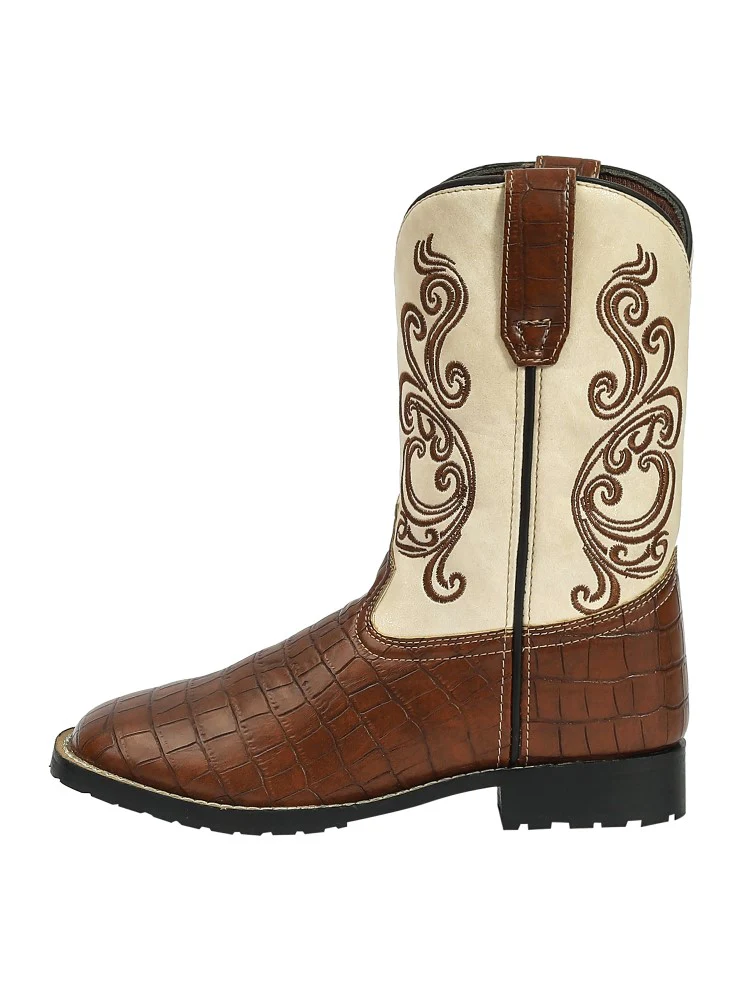 TuffRider Children's Shenandoah Rounded Toe Western Boot - Image 10
