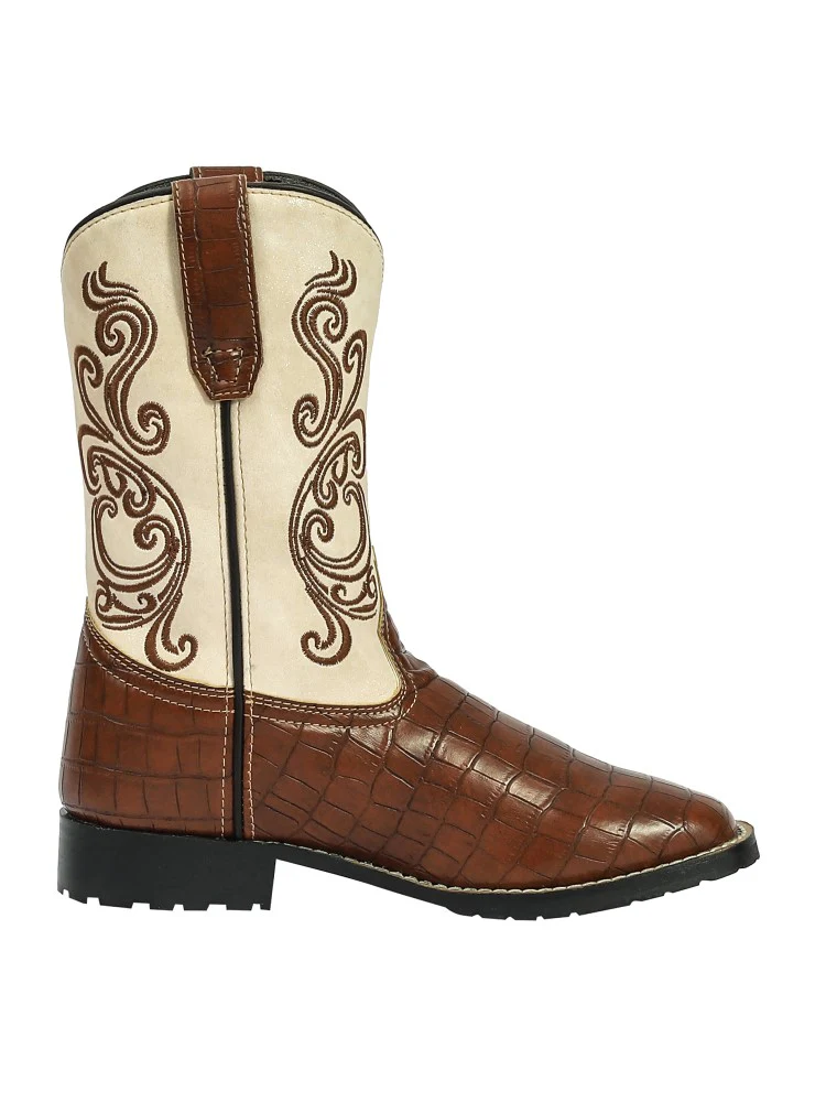 TuffRider Children's Shenandoah Rounded Toe Western Boot - Image 7