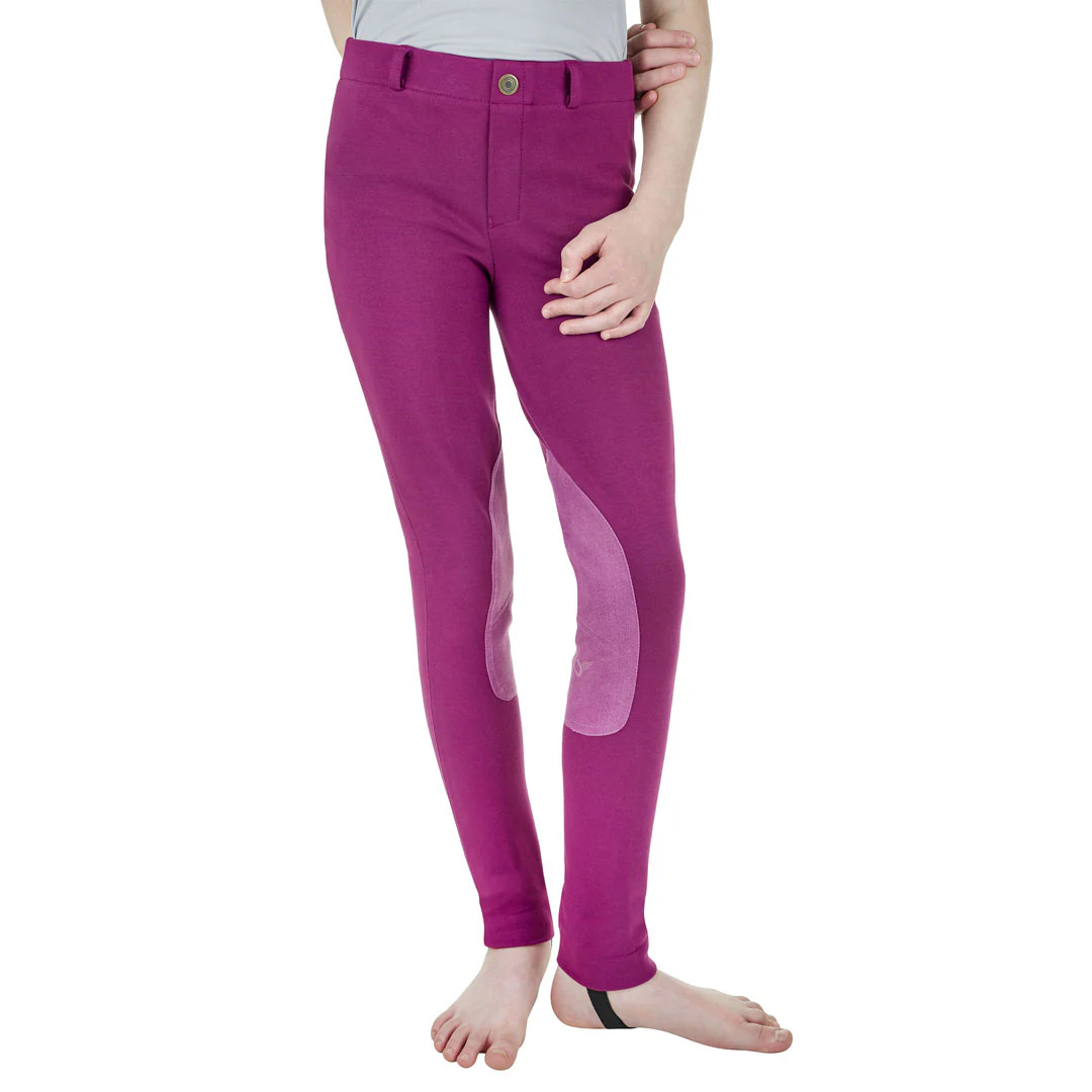 TuffRider Children's Starter Lowrise Pull-On Jods - Image 39