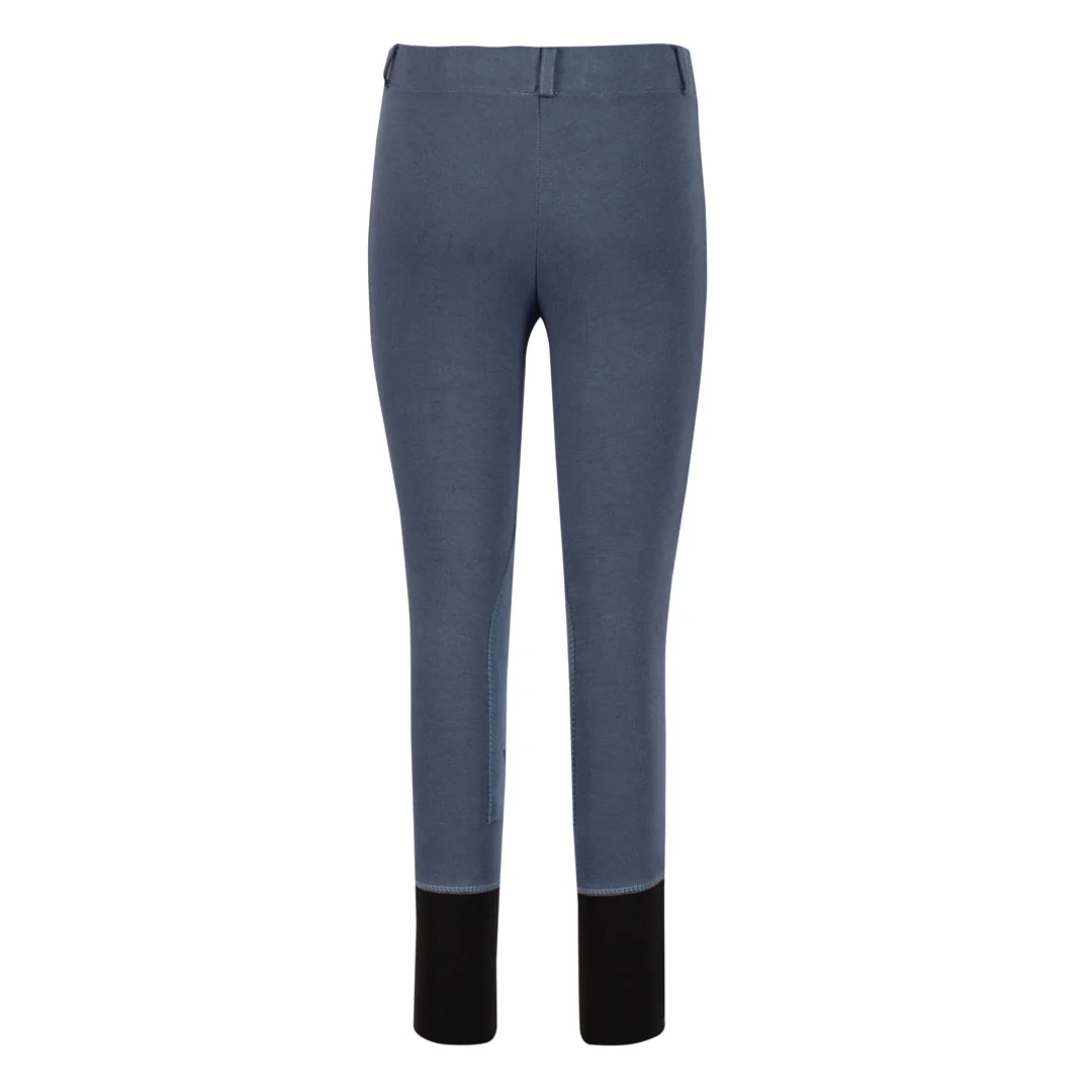 TuffRider Children's Starter Lowrise Pull-On Knee Patch Breeches - Image 14