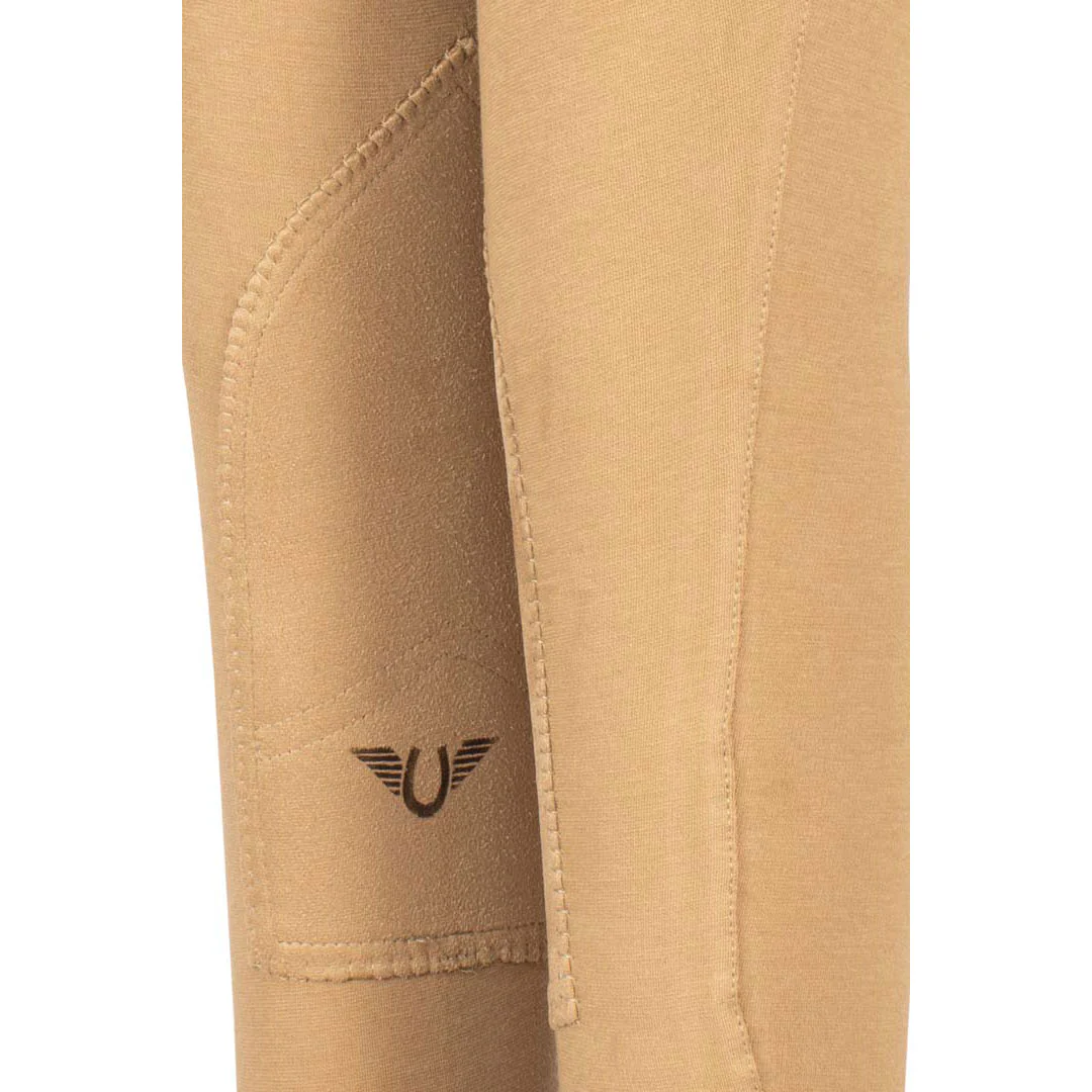 TuffRider Children's Starter Lowrise Pull-On Knee Patch Breeches - Image 5