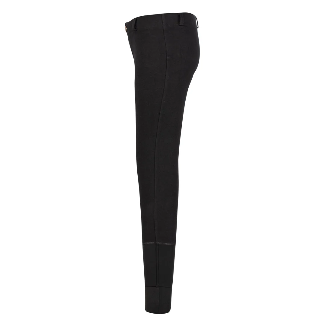 TuffRider Children's Starter Lowrise Pull-On Knee Patch Breeches - Image 6