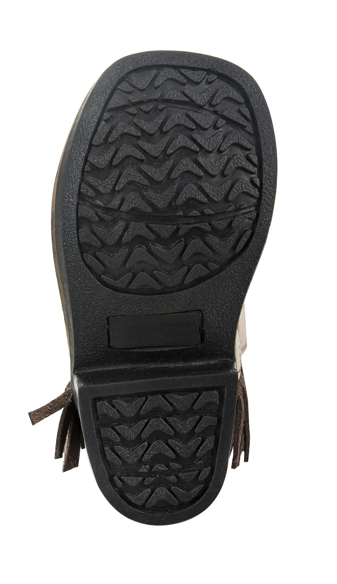 TuffRider Children's Tan Fringe Bootie - Image 5