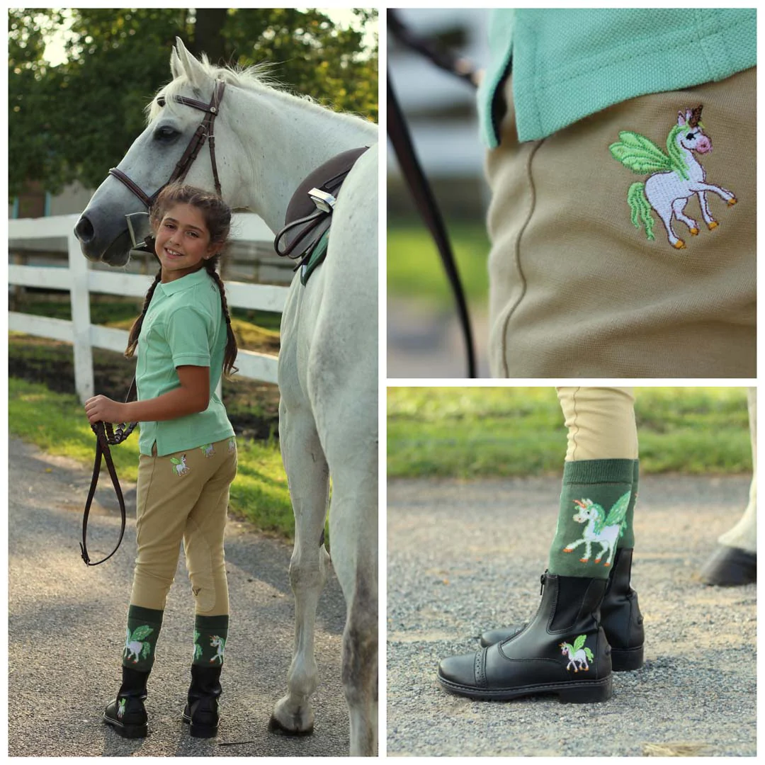 TuffRider Children's Unicorn Starter Front Zip Paddock Boots - Image 4