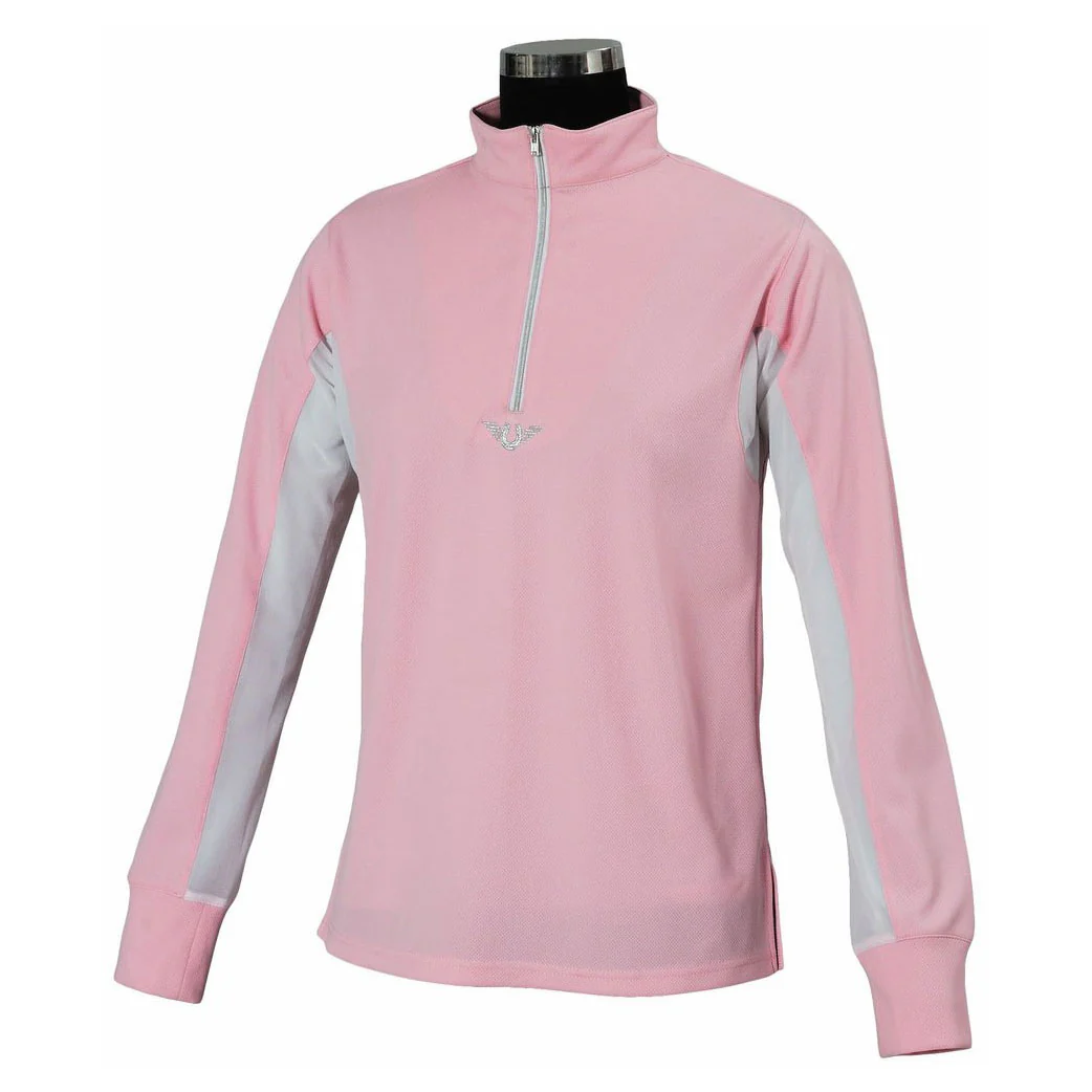 TuffRider Youth Long Sleeve Ventilated Technical Sport Shirt – UV Protection, Quick-Dry, Mesh Undersleeves - Image 16