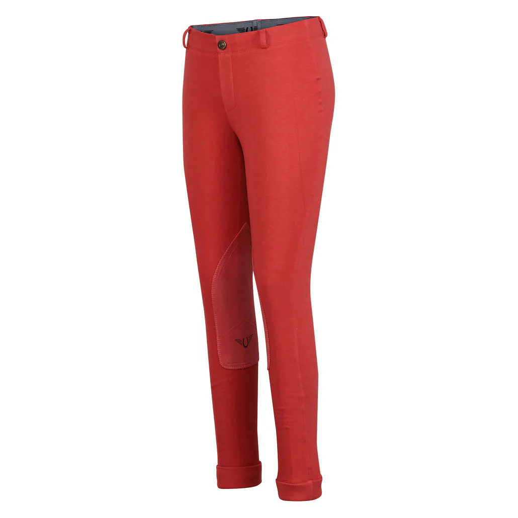TuffRider Children's Whimsical Horse Embroidered Pull-On Jodhpurs - Image 6