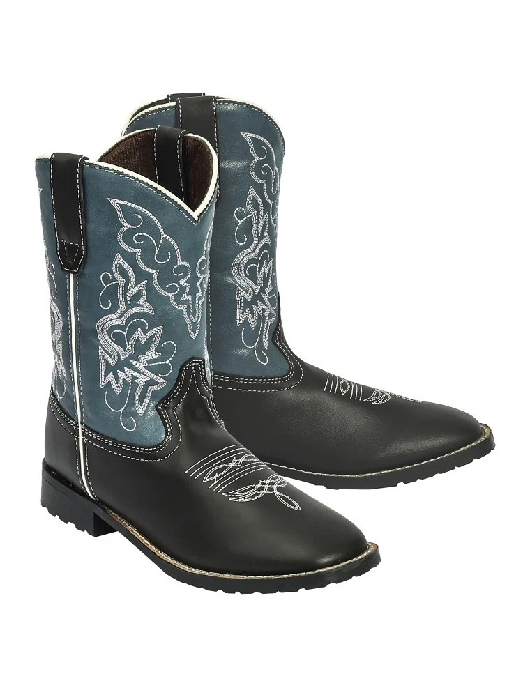 TuffRider Children's Yellowstone Rounded Toe Western Boot - Image 6