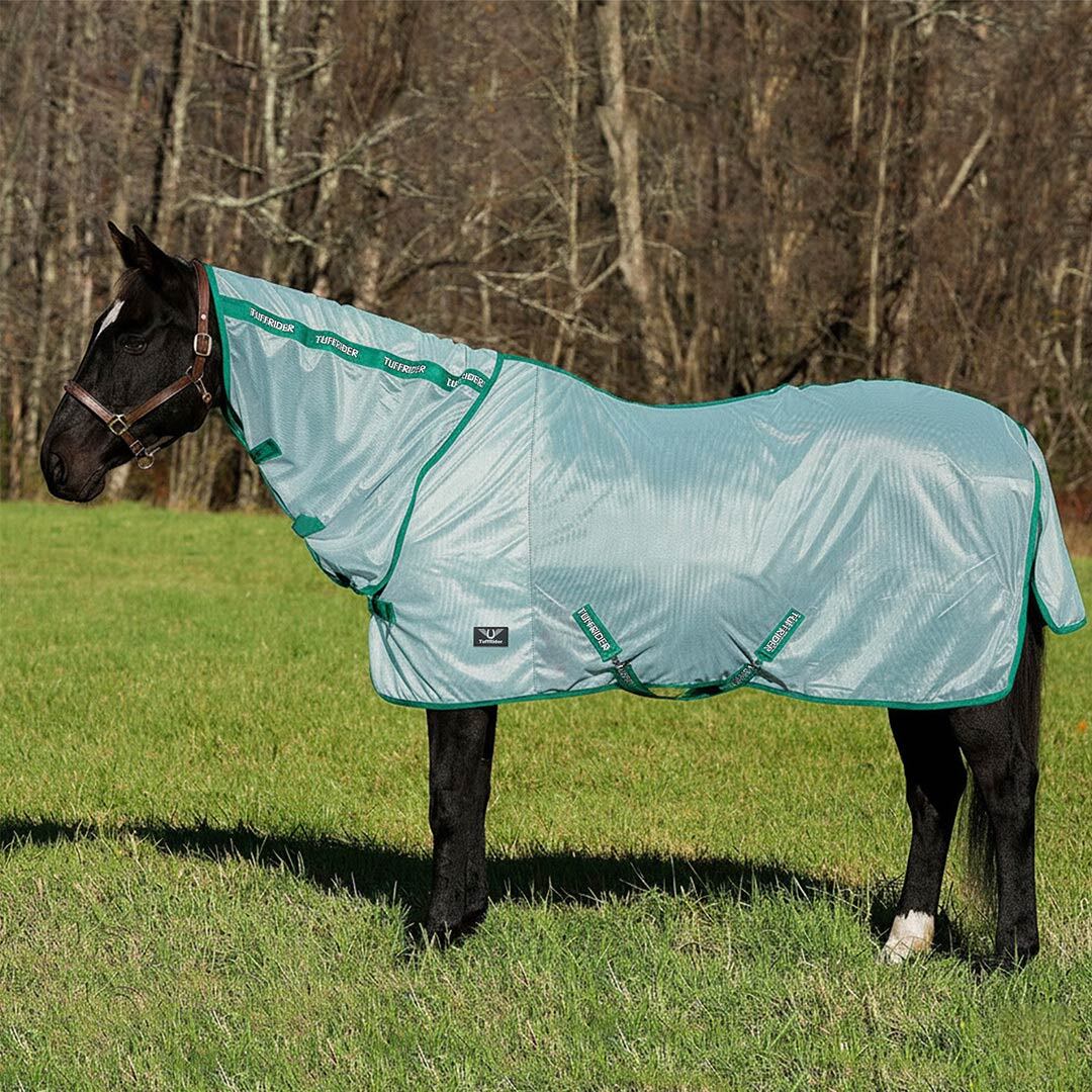 TuffRider Comfy Mesh Combo Neck Fly Sheet - Image 2