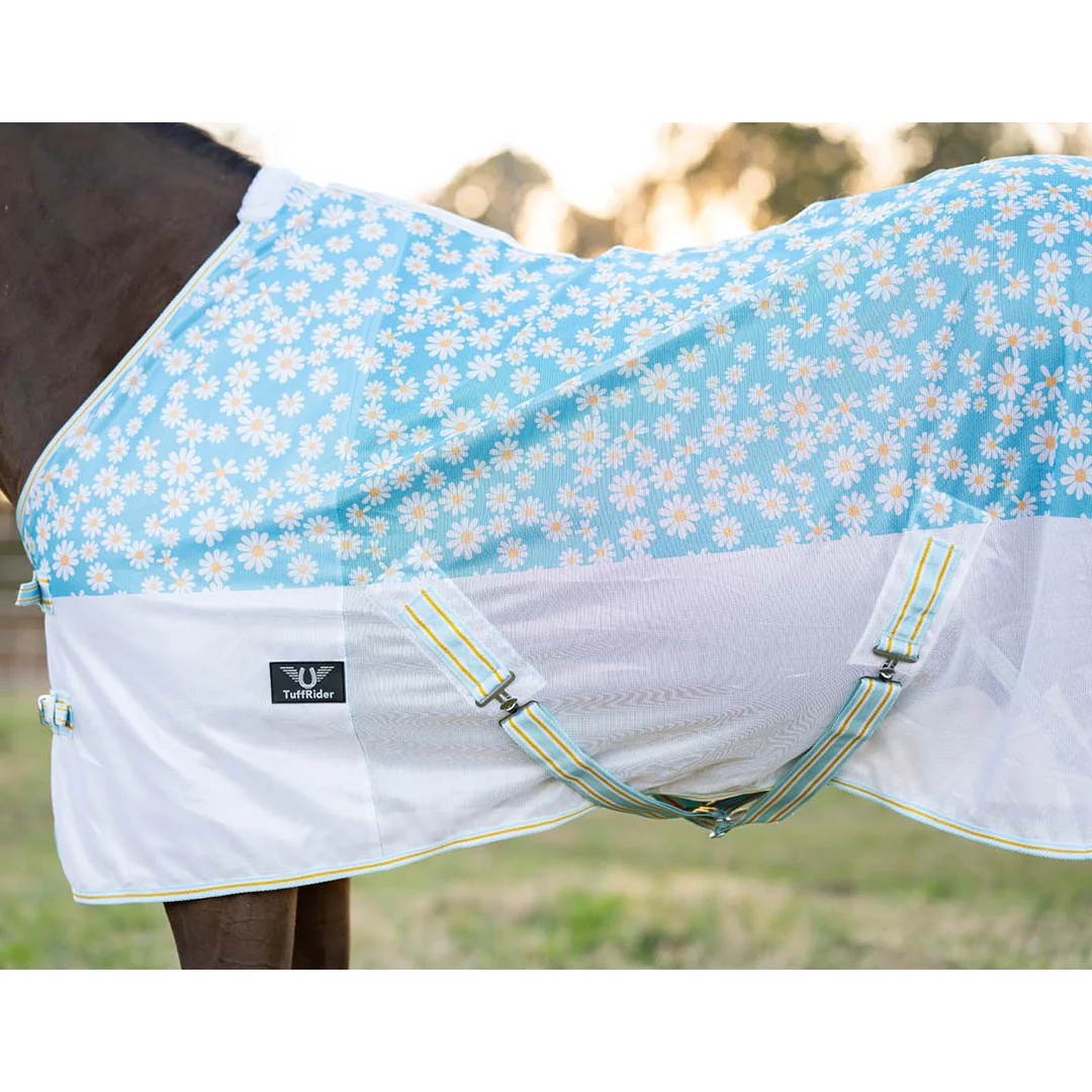 TuffRider Comfy Plus Daisy Print Fly Sheet - Image 4