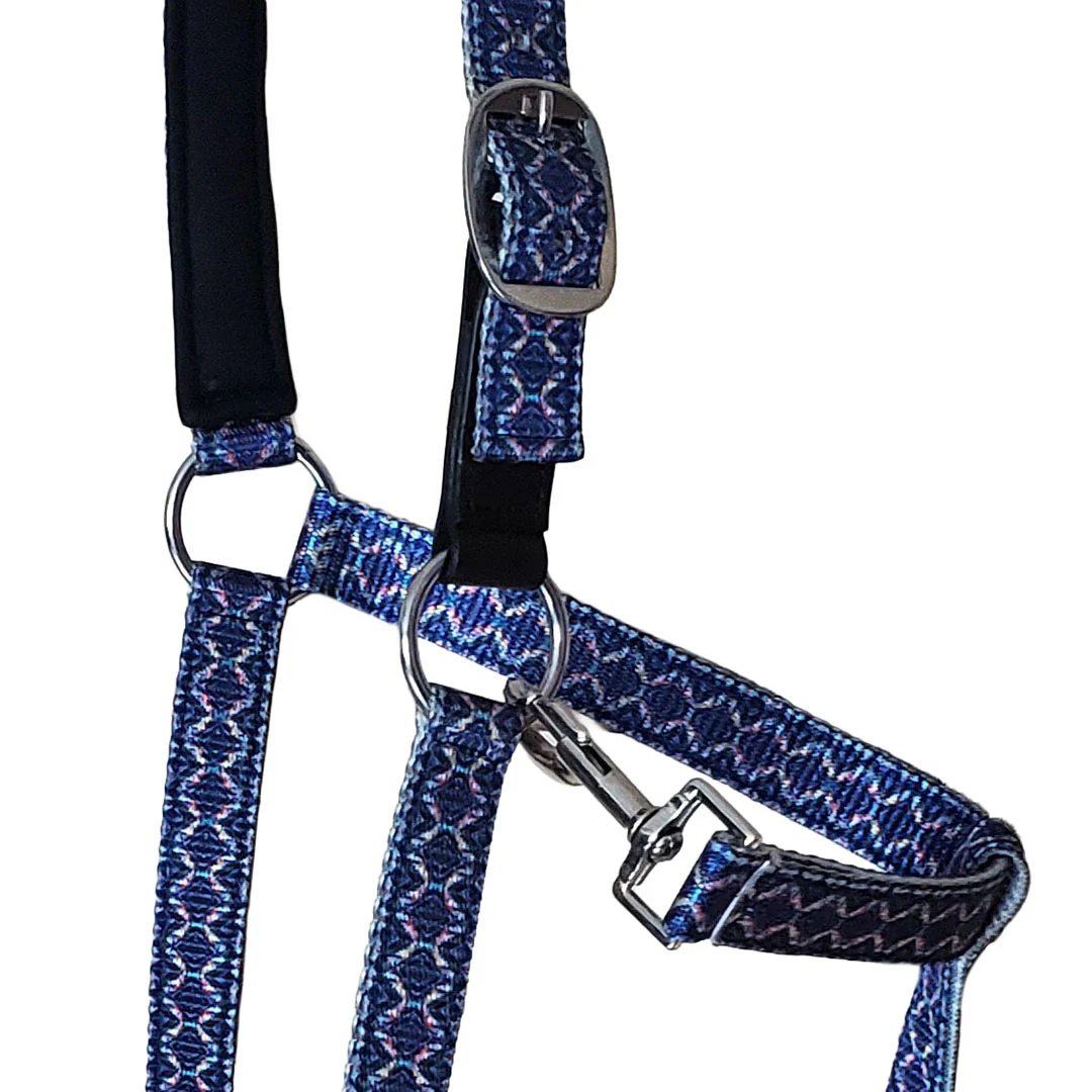 TuffRider EasyCare Diamond Mosaic Break Away Halter - Image 4