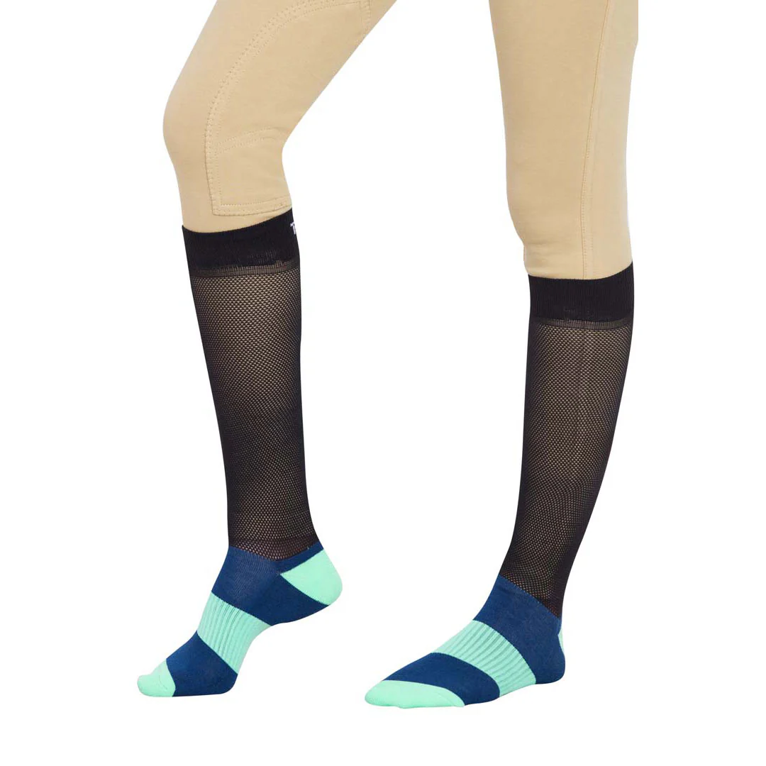 TuffRider EquiCool Ventilated Riding Socks - Image 2