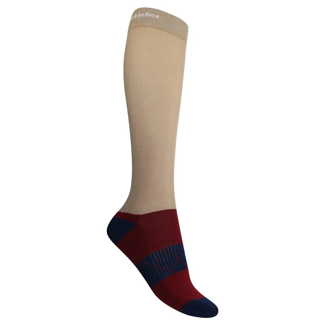 TuffRider EquiCool Ventilated Riding Socks-3 pack - Image 6