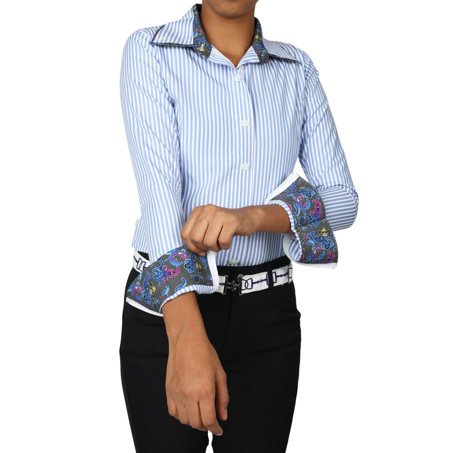 TuffRider Girls ADEY Double Collar Shirt - Image 14