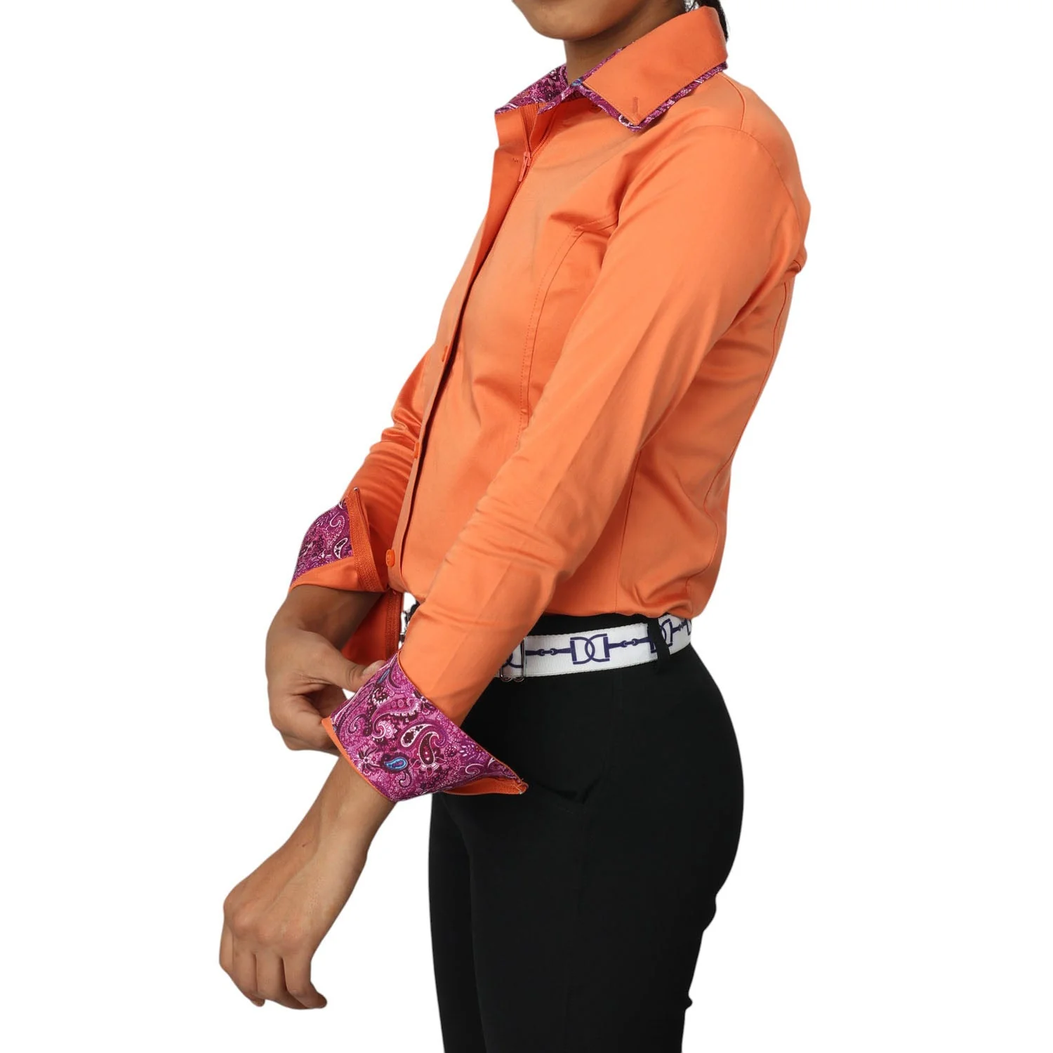 TuffRider Girls ADEY Double Collar Shirt - Image 19
