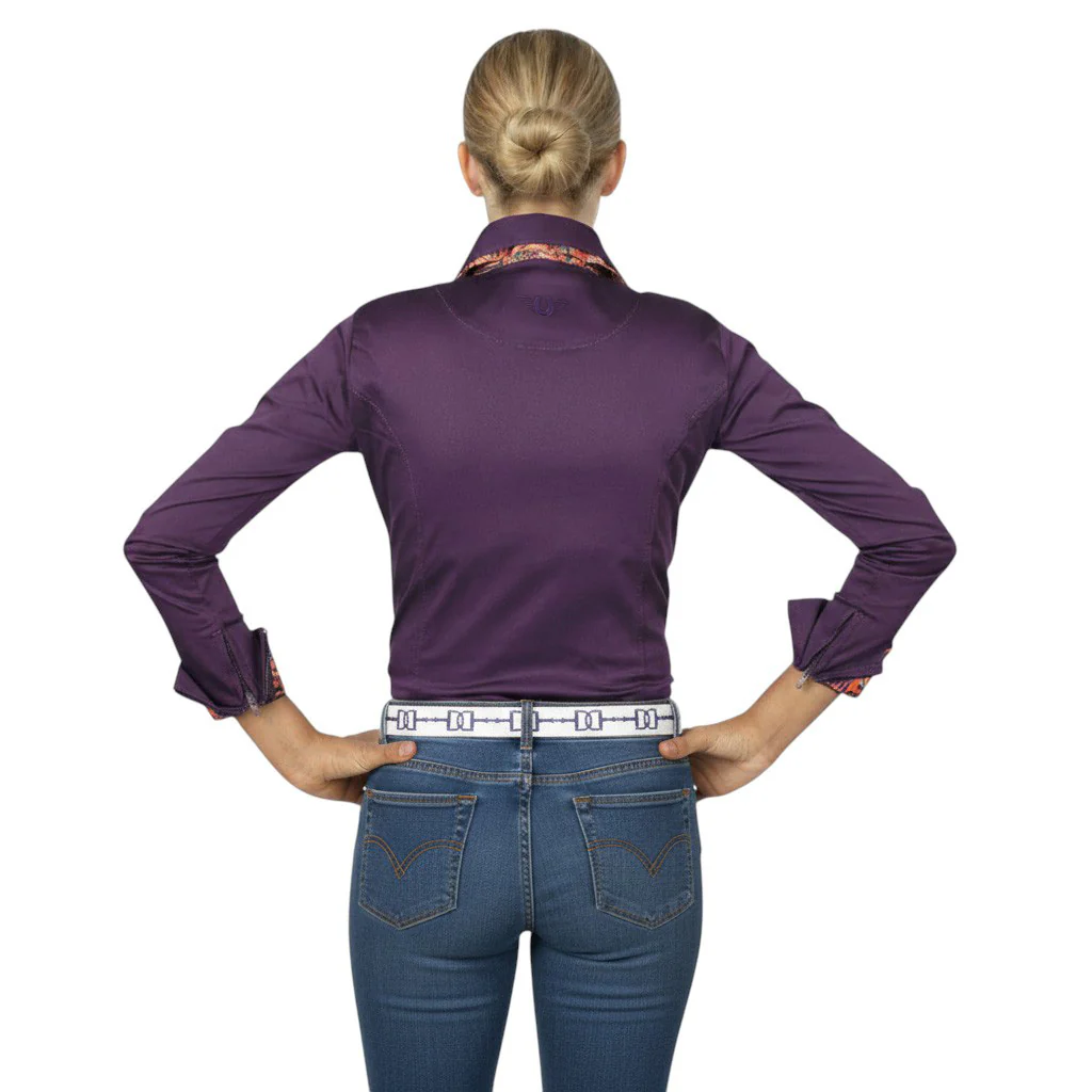 TuffRider Girls ADEY Double Collar Shirt - Image 2