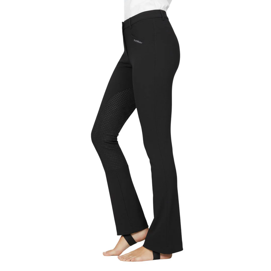 TuffRider Kids Front Zip Silicon Knee Patch Kentucky Jods - Image 8