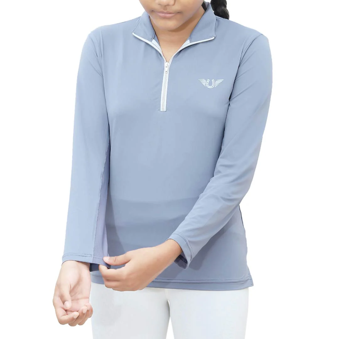 TuffRider Kirby Icefil Children Sun Shirt - Image 50