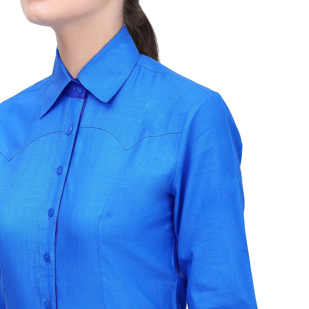 TuffRider Ladies Abilene Western Shirt - Image 10
