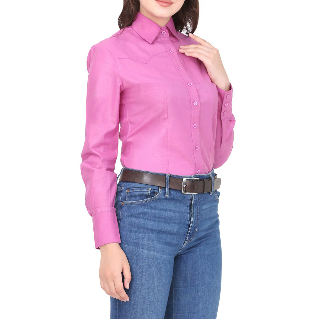TuffRider Ladies Abilene Western Shirt - Image 12