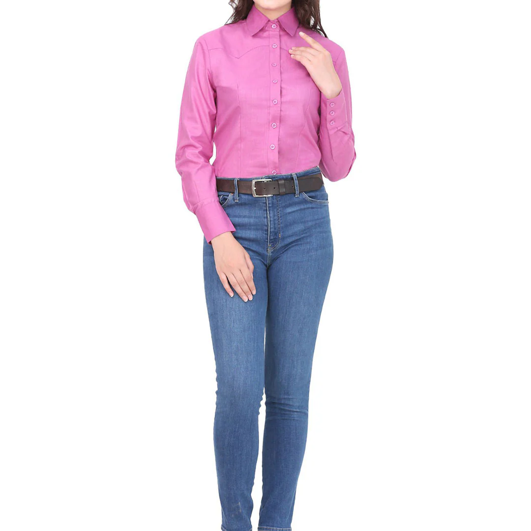 TuffRider Ladies Abilene Western Shirt - Image 14