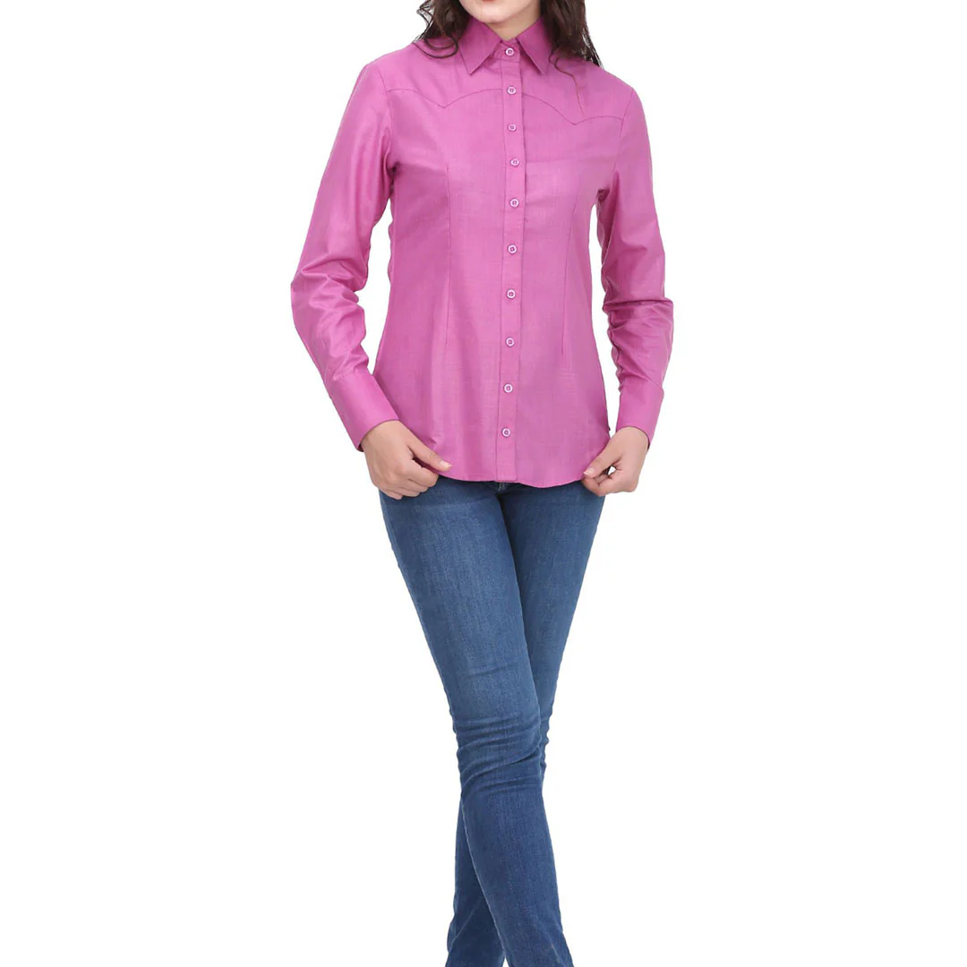 TuffRider Ladies Abilene Western Shirt - Image 15