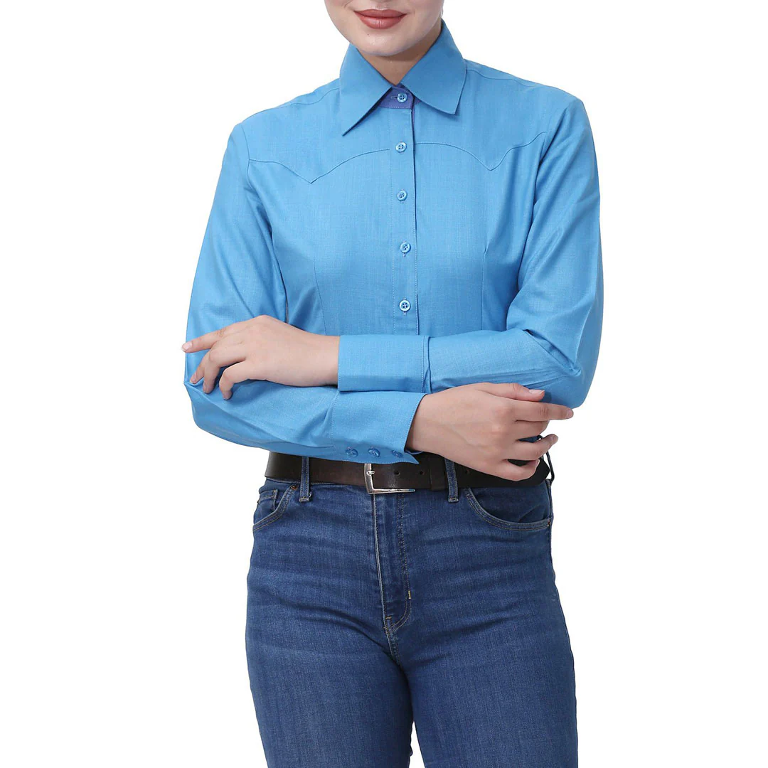 TuffRider Ladies Abilene Western Shirt - Image 16