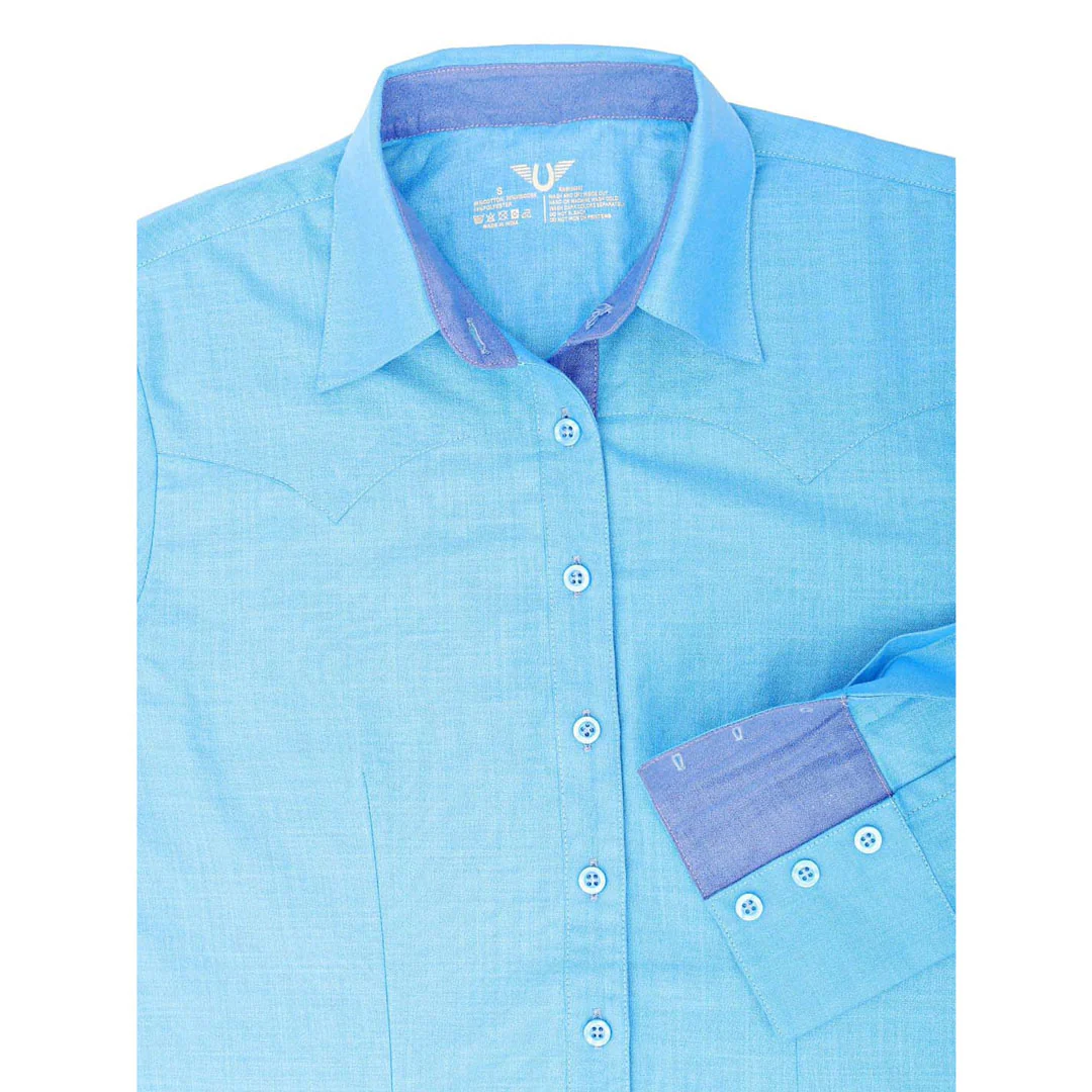 TuffRider Ladies Abilene Western Shirt - Image 19