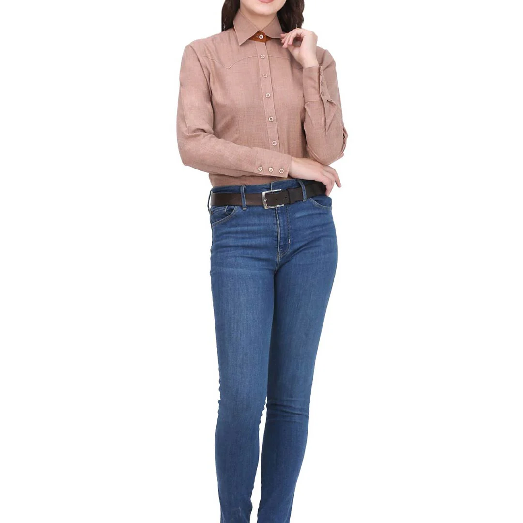 TuffRider Ladies Abilene Western Shirt - Image 2