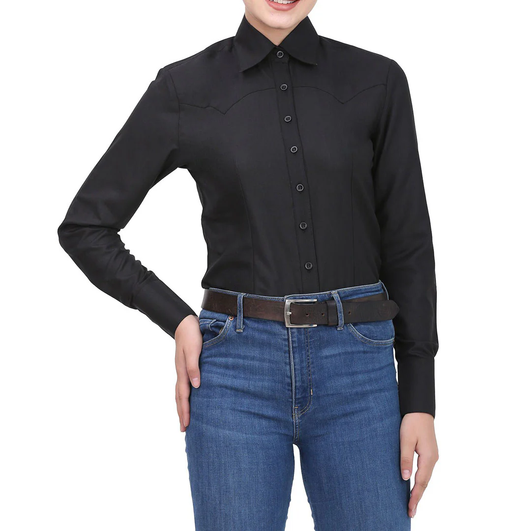 TuffRider Ladies Abilene Western Shirt - Image 21