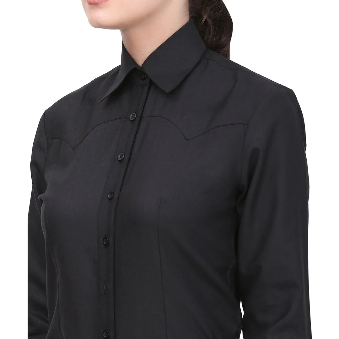 TuffRider Ladies Abilene Western Shirt - Image 23