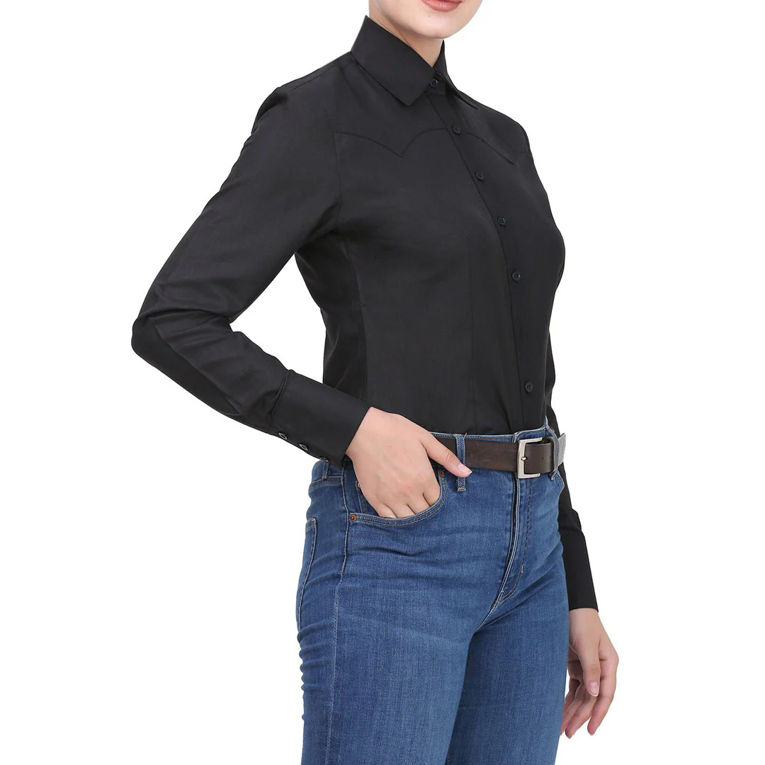 TuffRider Ladies Abilene Western Shirt - Image 24