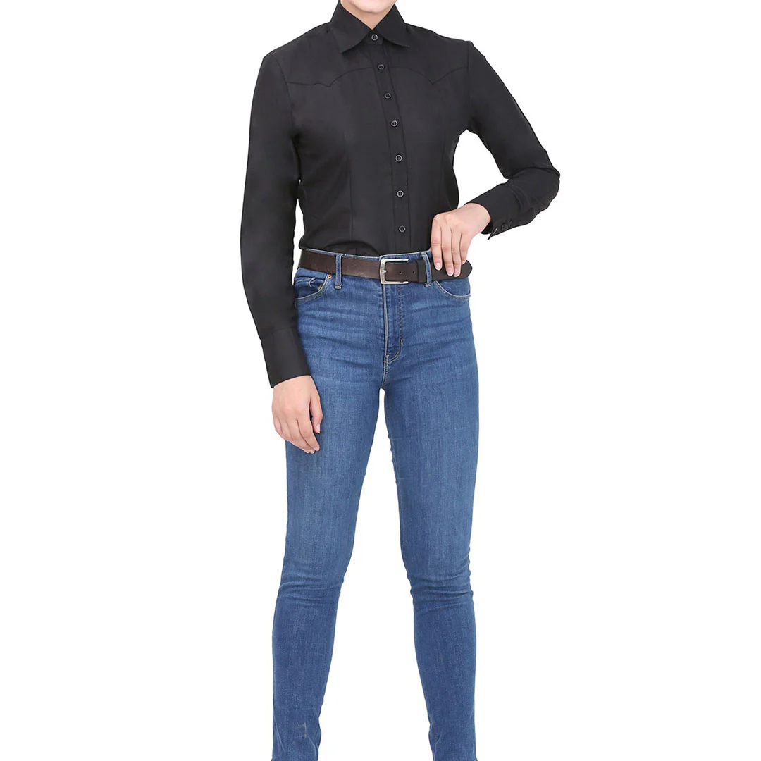 TuffRider Ladies Abilene Western Shirt - Image 25