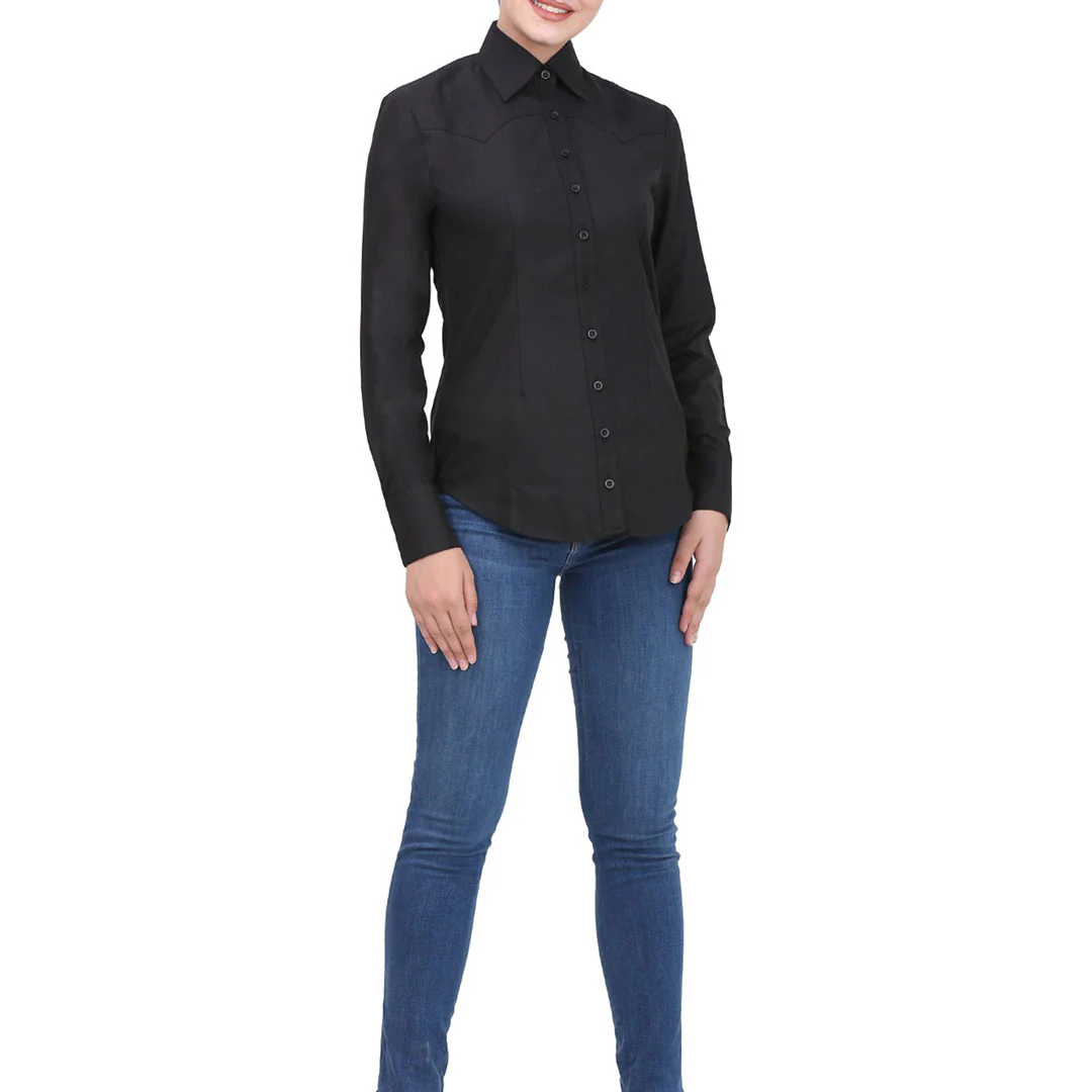 TuffRider Ladies Abilene Western Shirt - Image 26