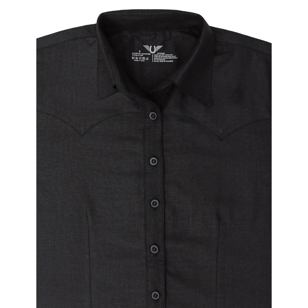 TuffRider Ladies Abilene Western Shirt - Image 28