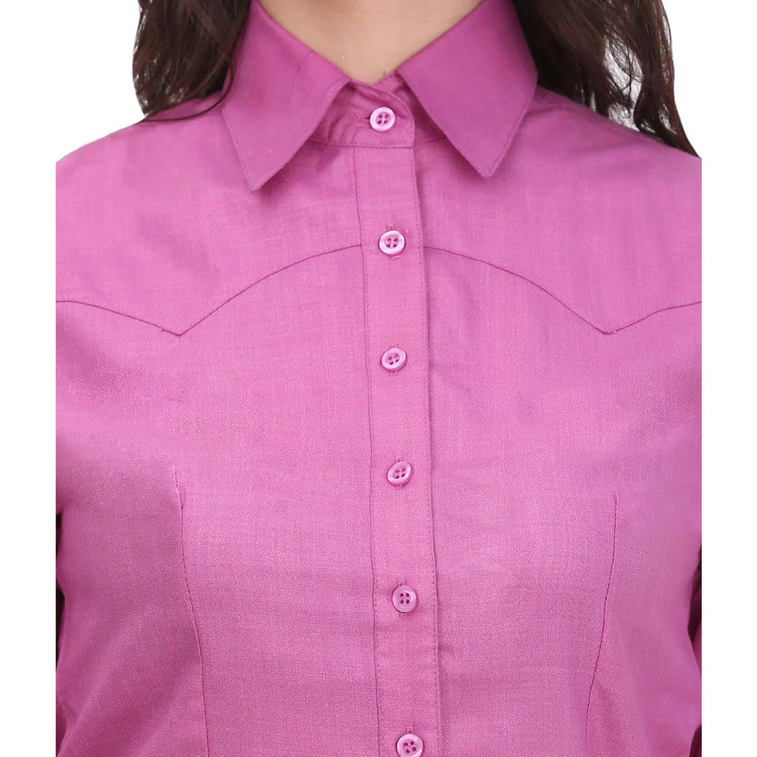 TuffRider Ladies Abilene Western Shirt - Image 29