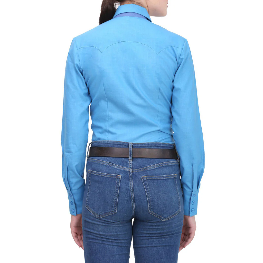 TuffRider Ladies Abilene Western Shirt - Image 32