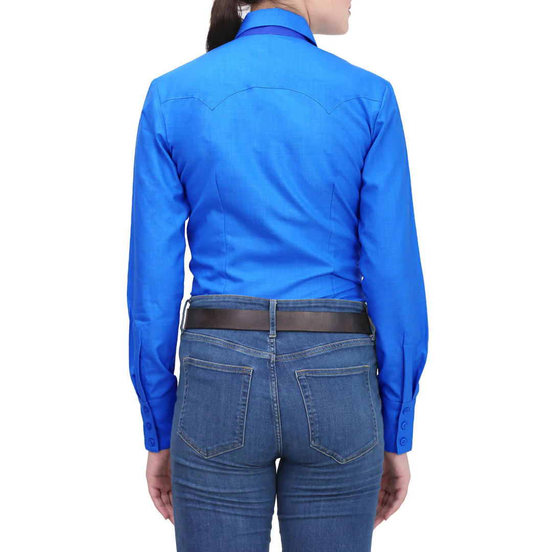 TuffRider Ladies Abilene Western Shirt - Image 37